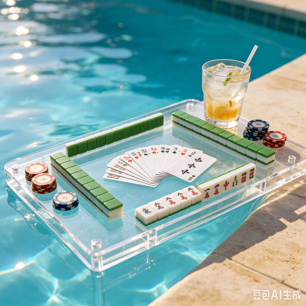 artistic mahjong tiles set